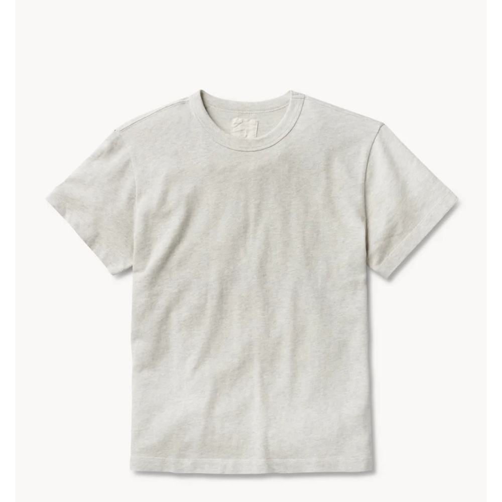 Buck mason field spec cotton heavy tee size large. NEW WITH TAGS